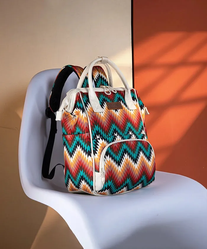 Wrangler Southwestern Print Diaper Backpack
