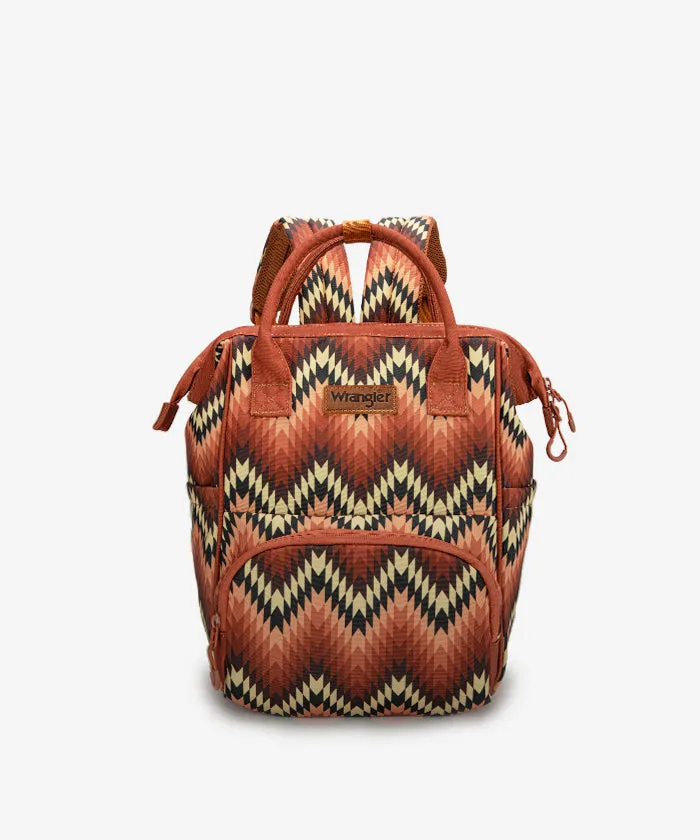 Wrangler Southwestern Print Diaper Backpack