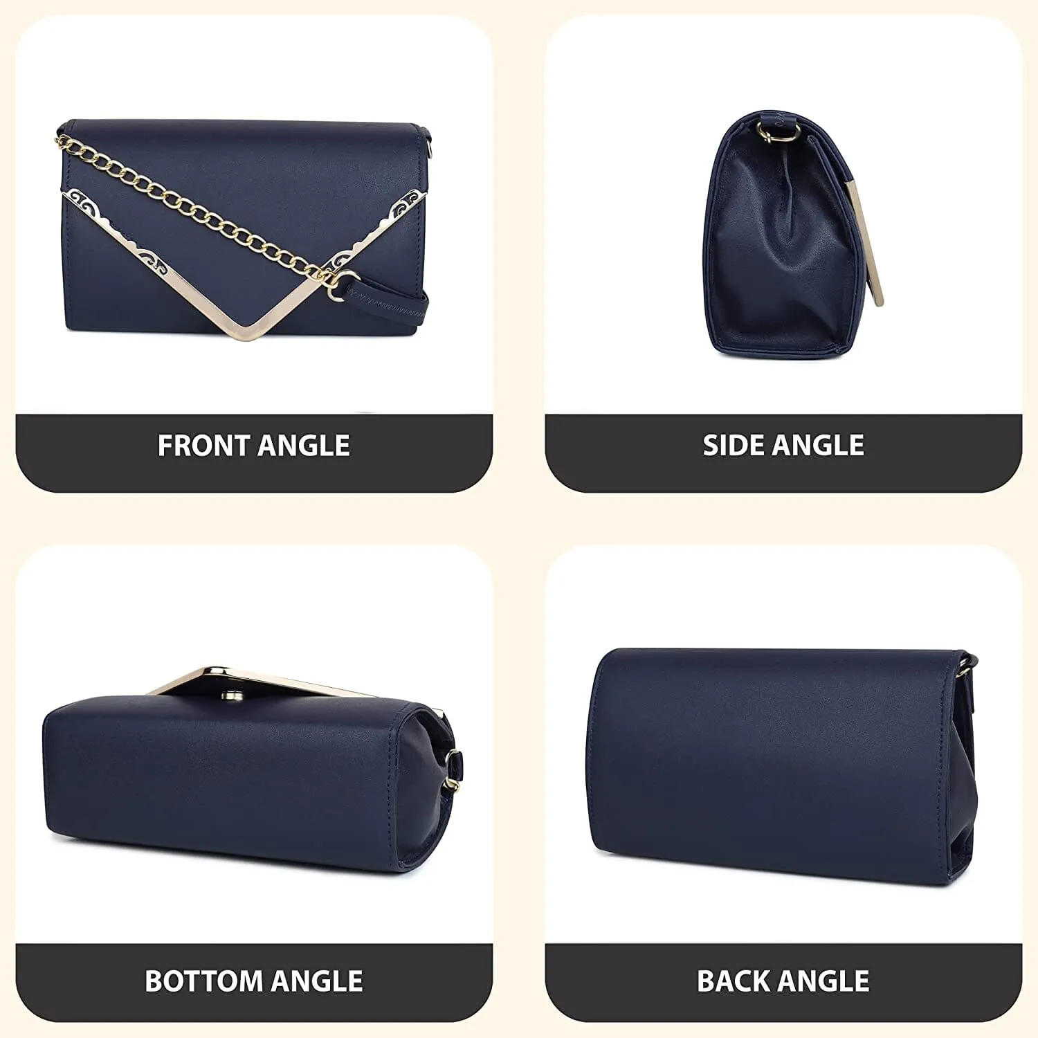 zubstore Crossbody Navy Colour Slingbag For Womens & Girls